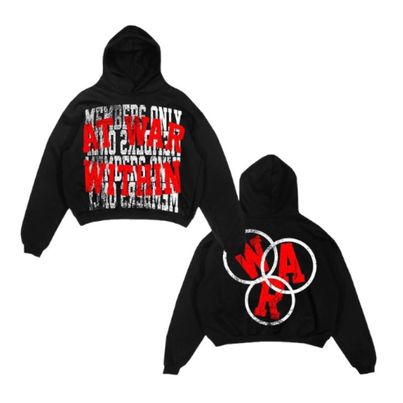 "Members Only" Hoodie Red